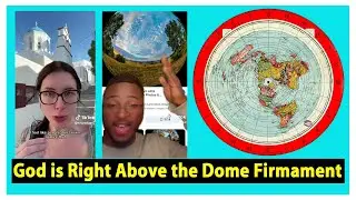 God is Right Above the Dome Firmament