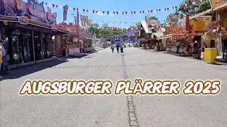 Rundgang auf dem Augsburger Plärrer Volksfest 2025