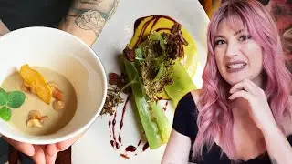I Tried An All Vegan FINE DINING Restaurant with a Bumble Date