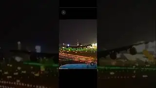 UPS Boeing 747 Suffers Damage at Taipei during Landing 😳😱#aviation #airport #pilot