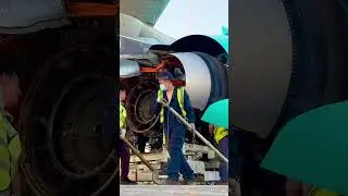 Jet Engine Drop 🛩️ #airbus #safran #flynas #lahore #pakwheels #aeroplane #aerospace #jets #jet