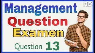 Management Examen : Définir et Prèsentez le rôle de l'entreprise ?