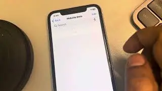 Hapus cache browser untuk satu situs web tertentu di safari di iPhone