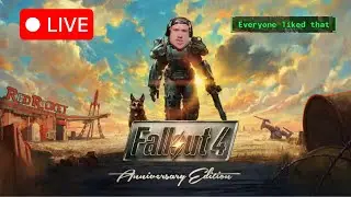 🔴LIVE | Fallout 4 Gameplay (Hard Difficulty)