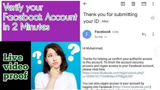 Facebook New Trick For Account verification 2021