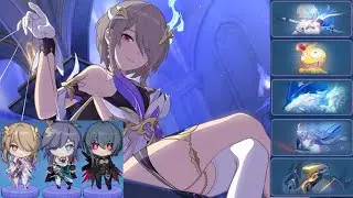 [Honkai 5.5 Beta] SpA vs some Redlotus bosses