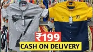 Branded shirts wholesale market Delhi | Branded shirts Factory Delhi | BILLA JEANS DELHI #Shorts