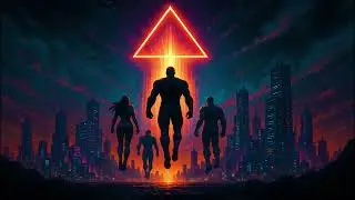 🎧 Neon Titans Ascend 🎵 Epic - Synthwave - Darkwave