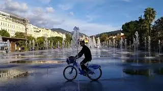 Nice, France 11-2016 bicycle tour of the capital of the  the French Riveria Jeff Heather