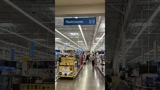 Walmart Family restroom reshoot