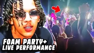 Zaay Pull Up To A Foam Party With All The Baddies😍 Special Guest Performance !! (IRL STREAM) Pt.1