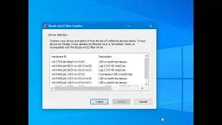 Установка драйвера libusb-win32