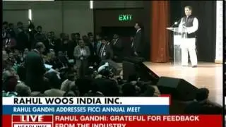 Rahul Gandhi talks about land acquisition bill