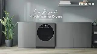 Новая стиральная машина с сушкой Hitachi с функцией глажки &mdash; 15 секунд VR