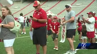 Huskers fan day