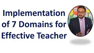 importance of 7 Domains for Teachers| Haroon Saani