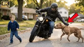 CHILD vs PIT BULL&hellip; Bikers' HEROIC INTERVENTION SAVED LIFE (True Story)