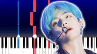 Butter - BTS (Piano Tutorial)