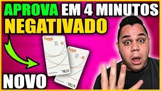 Esse NOVO CART&Atilde;O de CR&Eacute;DITO t&aacute; APROVANDO na Hora Sem Comprovar Renda com SCORE BAIXO (LIBEROU HOJE)