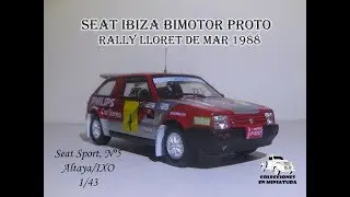 Seat Ibiza Bimotor Proto - SeatSport N&ordm;5 - Altaya - 143