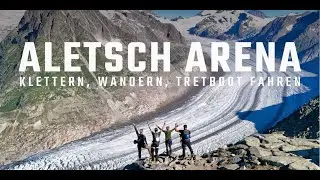 Die Aletsch Arena im Sommer als Familie mit dem unglaublichen Gletscher