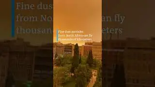 Athens' sky turns orange | DW Shorts