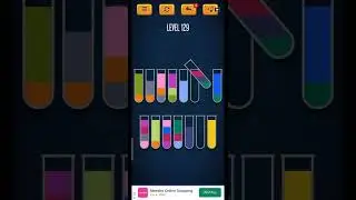 water sort Puzzle level 129