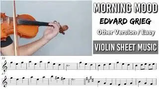 Free Sheet || Morning Mood - Edvard Grieg || Violin Sheet Music
