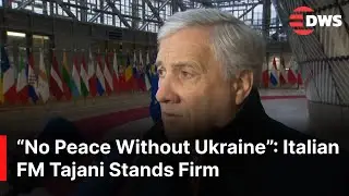&ldquo;We Will Continue to Support Ukraine&rdquo;: FM Tajani Pledges Italy&rsquo;s Military and Legal Aid | AC1G
