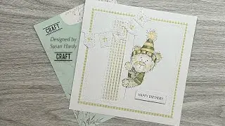 Easy .. Birthday card #Craftaddictionuk .. Coupon code Susan5 