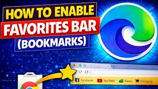 How to enable the Favorites Bookmarks bar in Microsoft Edge