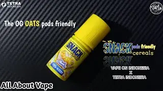 JADI NOSTALGIA... | SNACK CEREALS pods friendly by VAPEON x TETRA ~ Review Vape Indonesia