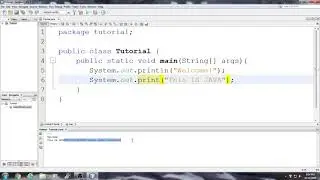 Beginning Java Tutorial: 4 println() and print()