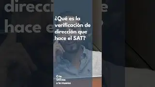 &iquest;Qu&eacute; es la verificaci&oacute;n de domicilio fiscal que hace el SAT? #sat #verificaci&oacute;n