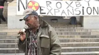 Olympic Dam uranium mine expansion approved- Indigenous elder speaks out at Adelaide protest
