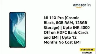 Mi 11x Pro (Cosmic Black, 8GB RAM, 128GB Storage) Features