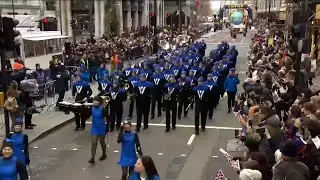 Wellington Community High School Performing in London's New Year's Day Parade 2023