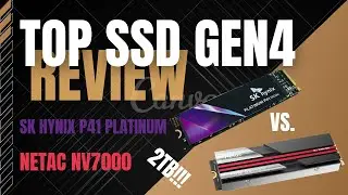 SK Hynix P41 VS. Netac NV7000 - La sfida dei top di gamma Pcie 4.0 - UNBOXING, TEST (vs. Pcie gen 3)