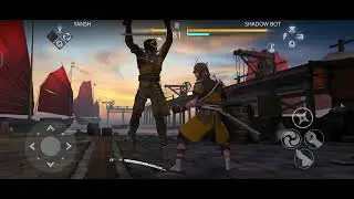 Shadow Bot vs Yansh Shadow Fight 🤯 #yanshgaming #viralgaming 