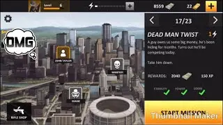 Dead man twist, Clear Vision 4 mission #17- John Taylor