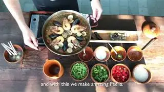 Cooking Seafood Paella with Chef Roger - Four Seasons Resort Koh Samui