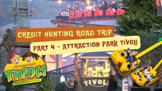 Amusement Park Tivoli vlog - Coaster Credit Hunting Road Trip Part 4