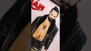 Seth Rollins Drawing | Monday Night Messiah #sethrollins #raw #drawing
