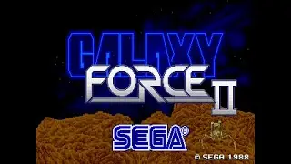 Galaxy Force II (Arcade) &ndash;&nbsp;&Eacute;cran-titre (International) &ndash;&nbsp;1080p