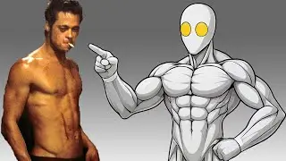 Brad Pitt Fight Club Workout and Diet