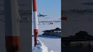 Buffalo Airways landing in Kugluktuk Nu