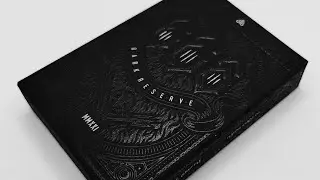 666 Silver Dark Reserve Playing Cards