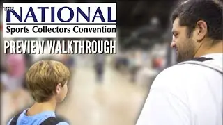 The National Sports Collector Convention 2021 Preview Walkthrough Vlog 
