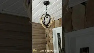 Can&rsquo;t Believe This Antler Chandelier Is on Amazon! 😱 Perfect for Rustic Vibes!