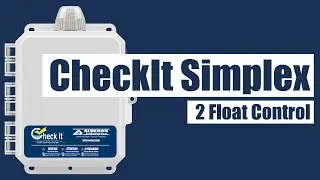 Check It Simplex Control Panel: Two Float Control
